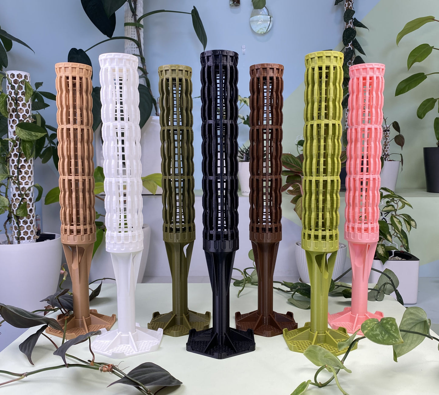 2.0″Φ/Large Pro Series Designer Modular Moss Poles for Plants